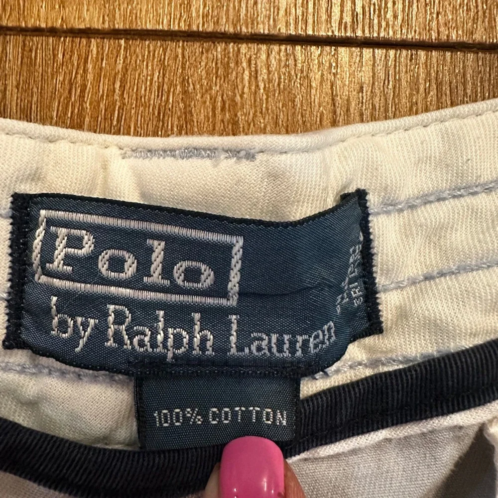 Polo Ralph Lauren Mens Cargo Shorts Size 36 Grey Classic Polo Chino Cotton 100%